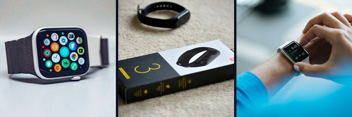 Montage photo wearables : montre et trackers